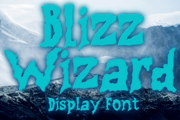 Blizz Wizard: A Bold Display Font for Adventure Content
