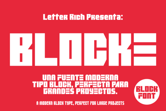 Blocke: A Modern Display Font for Bold Editorial Titles