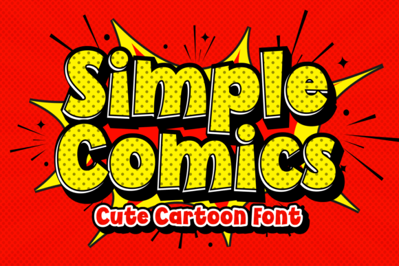Boost Campaign Visibility with Simple Comics Display Font