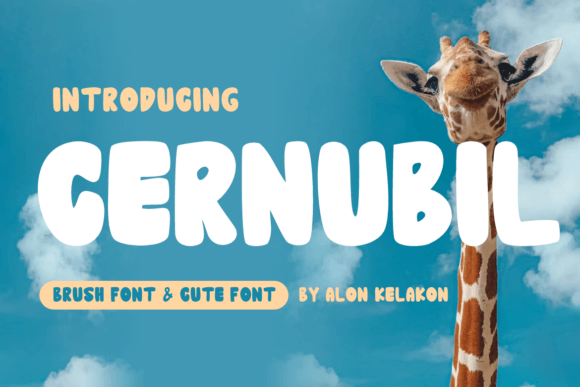 Cernubil: The Joyful Display Font for Scroll-Stopping Designs