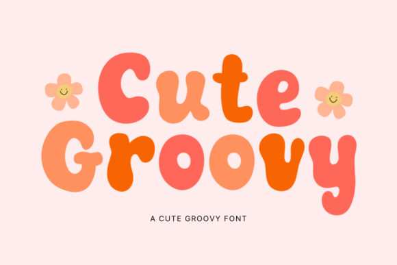 Cute Groovy: The Playful Display Font for Viral Campaigns