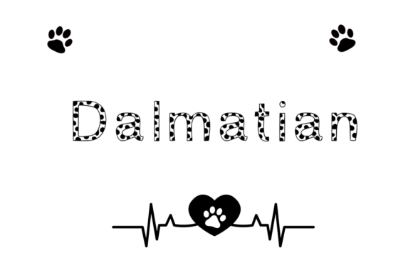 Dalmatian Font: A Playful Display for Creative Projects