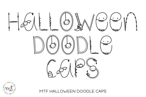 Designing Spooky Cute Headers with Halloween Doodle Caps