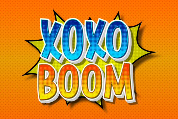 Elevate Your Brand Identity with Xoxo Boom Display Fonts
