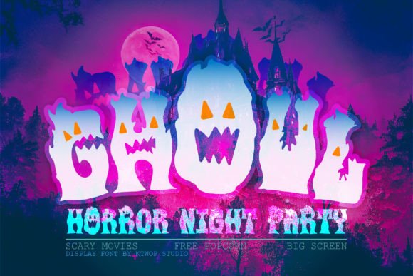 Ghoul: The Perfect Halloween Font for Scary Branding