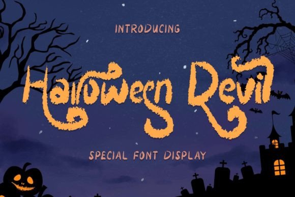Halloween Devil: A Spooky Display Font for Bold Branding