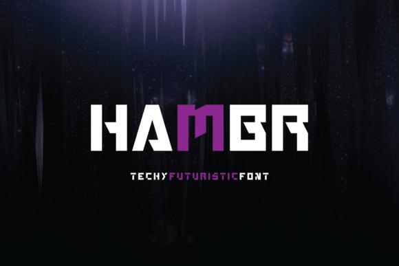 Hambr: The Bold Display Font for Futuristic Campaigns