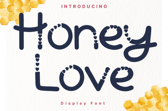 Honey Love: A Whimsical Handwritten Font for Branding