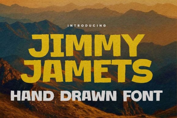 Jimmy Jamets: The Bold Display Font for Makers