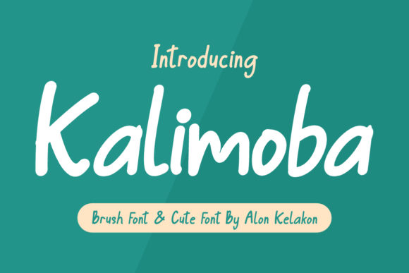 Kalimoba: The Childish Display Font for Friendly Campaigns
