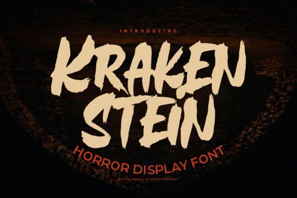 Krakenstein Display Font for Bold Web Headers