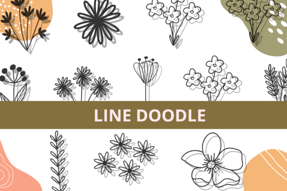 Line Doodle: A Sketch Font for Elegant Branding
