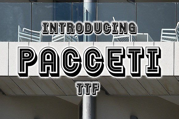 Pacceti: The Display Font for Modern Web Brands