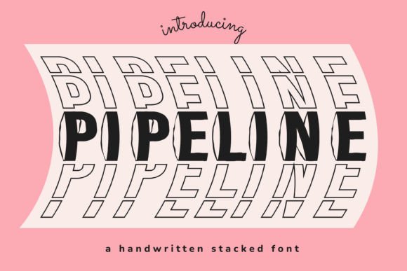 Pipeline: The Display Font That Elevates Small Business Branding