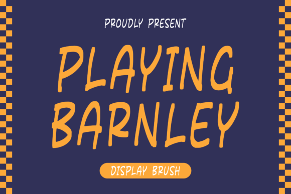 Playing Barnley: A Joyful Display Font for Creative Brands