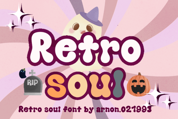 Retro Soul: A Joyful Display Font for Quirky Branding