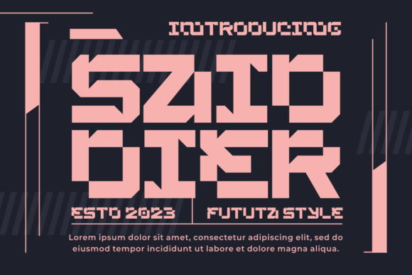 Said Dier: A Distinctive Display Typeface for Editorial Impact