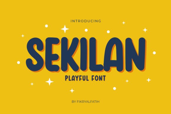 Sekilan Font Review: A Playful Monoline for Makers