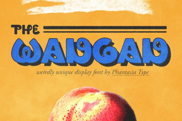 The Wangan: A Retro Display Font for Unique Branding