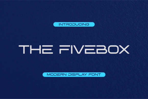 Upgrade Your Brand with The Fivebox Display Font